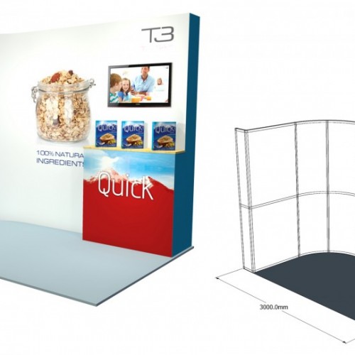 T3 Modular Display System