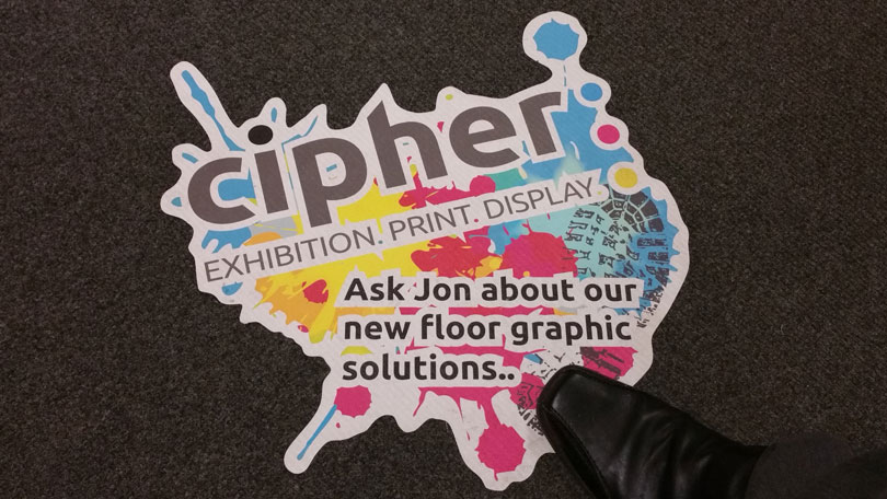 Printed floor graphics